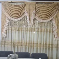 دو عدد پرده|پرده، رانر، رومیزی|بندر انزلی, جزیره|دیوار