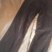 دوعدد شلوار کمربندی پوشیده نشده جنس مخمل کبریتی|لباس|فردیس, شهرک ارم|دیوار