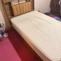 تخت ۲ نفره با تشک و کفی جکدار