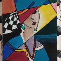 تعدادی تابلو نقاشی رنگ روغن