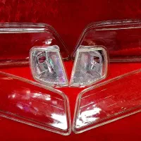 شیشه چراغ شفاف پژو راهنما شفاف