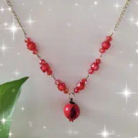 گوشواره و گردنبند یلدا|جواهرات|یزد, |دیوار