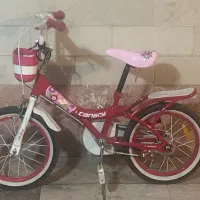 دوچرخه قناری سایز ۱۶ دخترانه