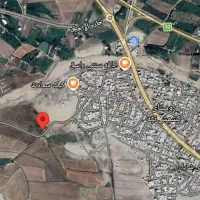 از زمین های خارج طرح کشمش تپه،نزدیک وچسبیده به طرح