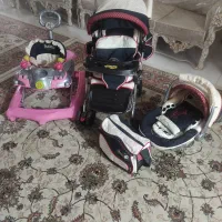 فروش کالسکه و روروک و کریرومیف ست  همه باهم