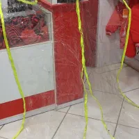 نایلکس درب مغازه و مانکن دبه ای نیم تنه