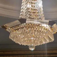 دو عدد آباژور و یک عدد لوستر