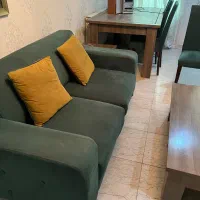 مبلمان راحتی ترکیه ای ست کامل با نهارخوری میز عسلی