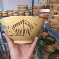 کاسه سفالی ، سرامیکی و چینی سنتی