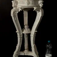 پایه دکوری بلند جنس فایبر گلاس