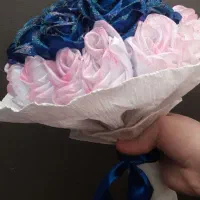 دسته گل ربانی|گل مصنوعی|گنبد کاووس, |دیوار