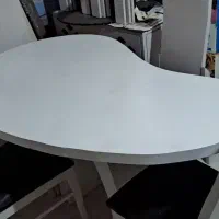 میز غذاخوری لوبیای نو