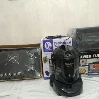 گاز صفحه ای و توستر و جاروبرقی