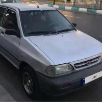 پراید نقره ای مدل ۸۹ دوگانه سوز کارخانه