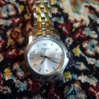 ساعت مچی مردانه تیسوت بند فلزی اصلی سال ۱۸۵۳ سالم.|ساعت|لنگرود, |دیوار