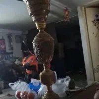 قلیان برنجی شاهانه بلند بلند