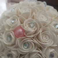 دسته گل عروس|گل مصنوعی|مراغه, |دیوار