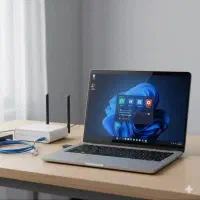 نصب ویندوز / نصب مودم ADSL/VDSL در محل شما