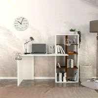 میزتحریر کتابخانهدار مدل ژاله دو|میز تحریر و کامپیوتر|تبریز, |دیوار