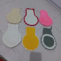 بافتنی های دستبافت،لیف ودستگیره واسکاچ وسرویس عروس