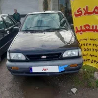 پراید مدل ۸۶ فقط یک گلگیر