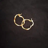 گوشواره و زنجیر طلا