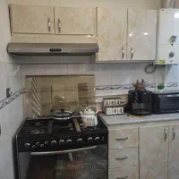 کابینت گالوانیزه با هود بی مکس 90 استیل با سینک