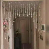 سفارش پرده های زیبا و پرتراکم کریستالی و لوازم|پرده، رانر، رومیزی|اهواز, زردشت|دیوار