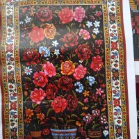 نقشه قالی گلدان