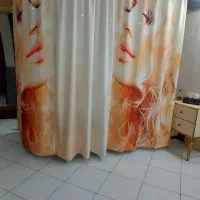 پرده بزرگ آرایشگاه