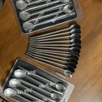 قاشق شربت خوری استیل نی دار|ظروف سرو و پذیرایی|اصفهان, برازنده|دیوار