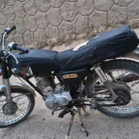 موتور سیکلت مدل 85 پلاک قدیم