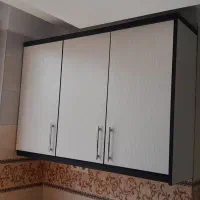 فروش کابینت آشپزخانه تمامmdf درحد نو با هود و گاز