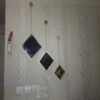 اینه سه تیکه و گلدان سرامیکی|مجسمه، تندیس، ماکت|شهریار, کهنز|دیوار