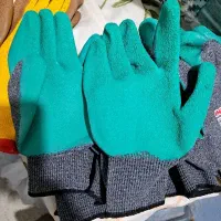 دستکش کار.رویه لاستیک