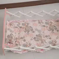 گهوار تاشو و مسافرتی سبک چوبی|تخت و صندلی بچه|شیراز, دارالرحمه|دیوار