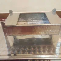 منقل قدیمی با سینی بزرگ