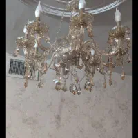 لوستر ۸ شاخه|لوستر و چراغ آویز|محمدیه-قزوین, |دیوار