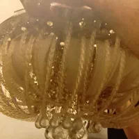 لوستر  هفت رنگ سقفی|لوستر و چراغ آویز|رشت, رودباری|دیوار