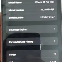 اپل iphone 14 Pro Max با حافظهٔ ۵۱۲ گیگابایت|موبایل|لار, |دیوار