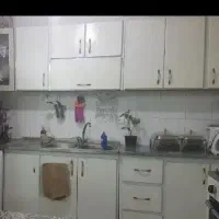 سینک و کابینت سه درب و شیر اهرمی