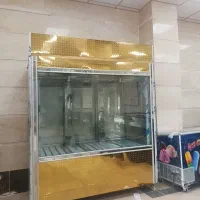 یخچال لاشه استیل سوپر گوشت مرغ انباری دار شش درب