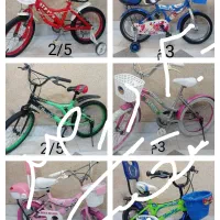 دوچرخه دخترانه پسرانه 12-16-20تخفیف20%امروز