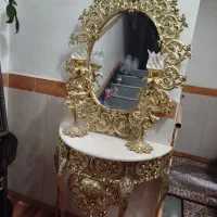 اینه شمدان برنزی درحد نو به علتی فروخته میشه|صنایع دستی و سایر لوازم تزئینی|مرند, |دیوار