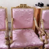 مبل سلطنتی 7 نفره میز ناهار خوری 8|مبلمان خانگی و میز عسلی|قائم‌شهر, |دیوار