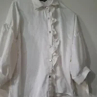 شومیز سفید دخترانه