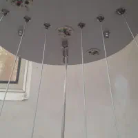 لوستر کریستالی مدرن|لوستر و چراغ آویز|کوچصفهان, |دیوار