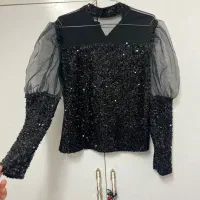 شومیز مجلسی مشکی