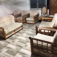 مبل هشت نفره  و میز ناهارخوری ده نفره
