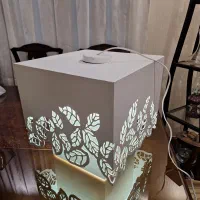 لوستر تمام چوب معرق کاری آنتیک